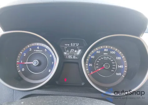 2014 Hyundai Elantra Limited z USA, uszkodzony, nr VIN KMHDH4AE9EU104753